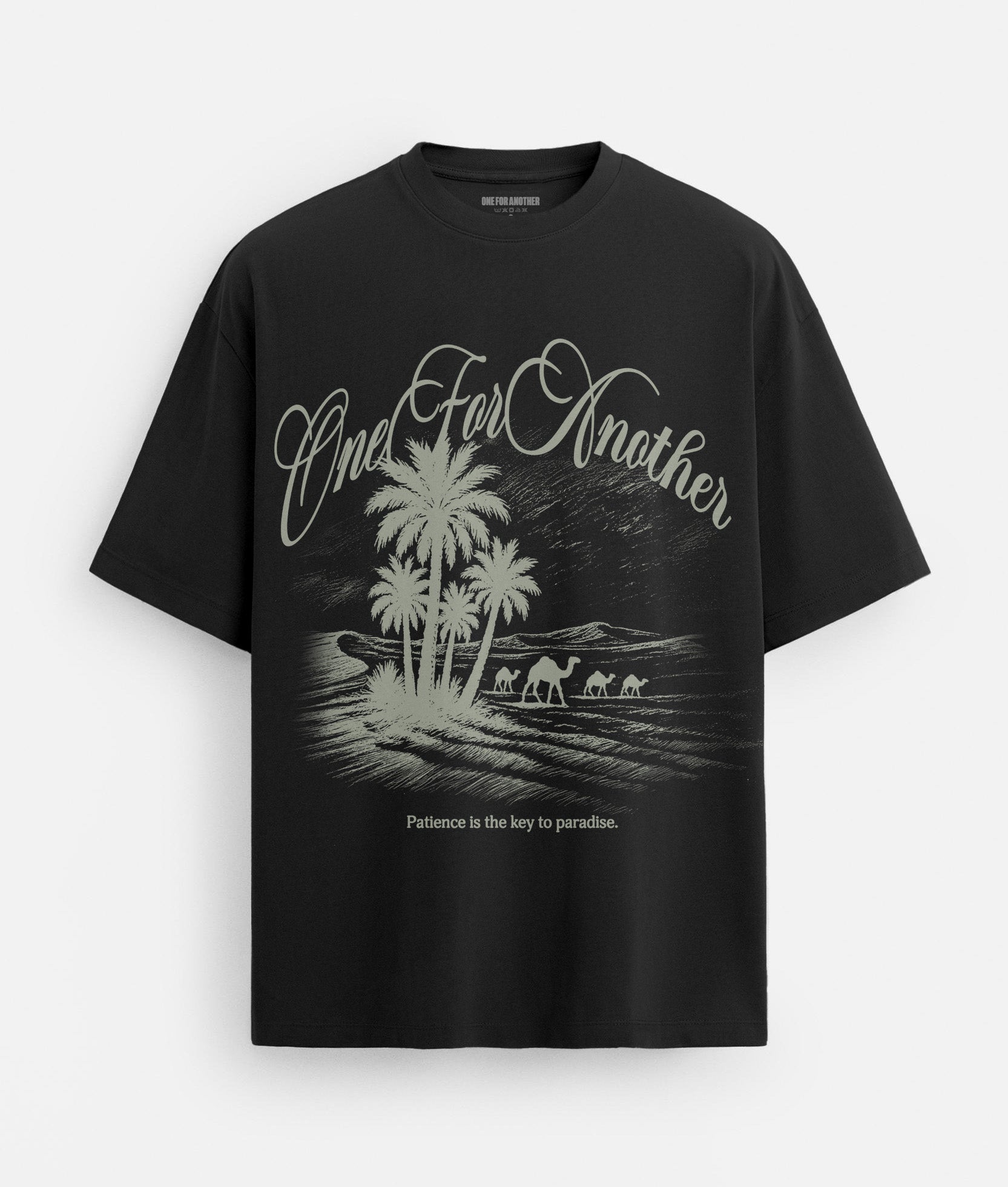 Patience Is The Key Oversized T-shirt