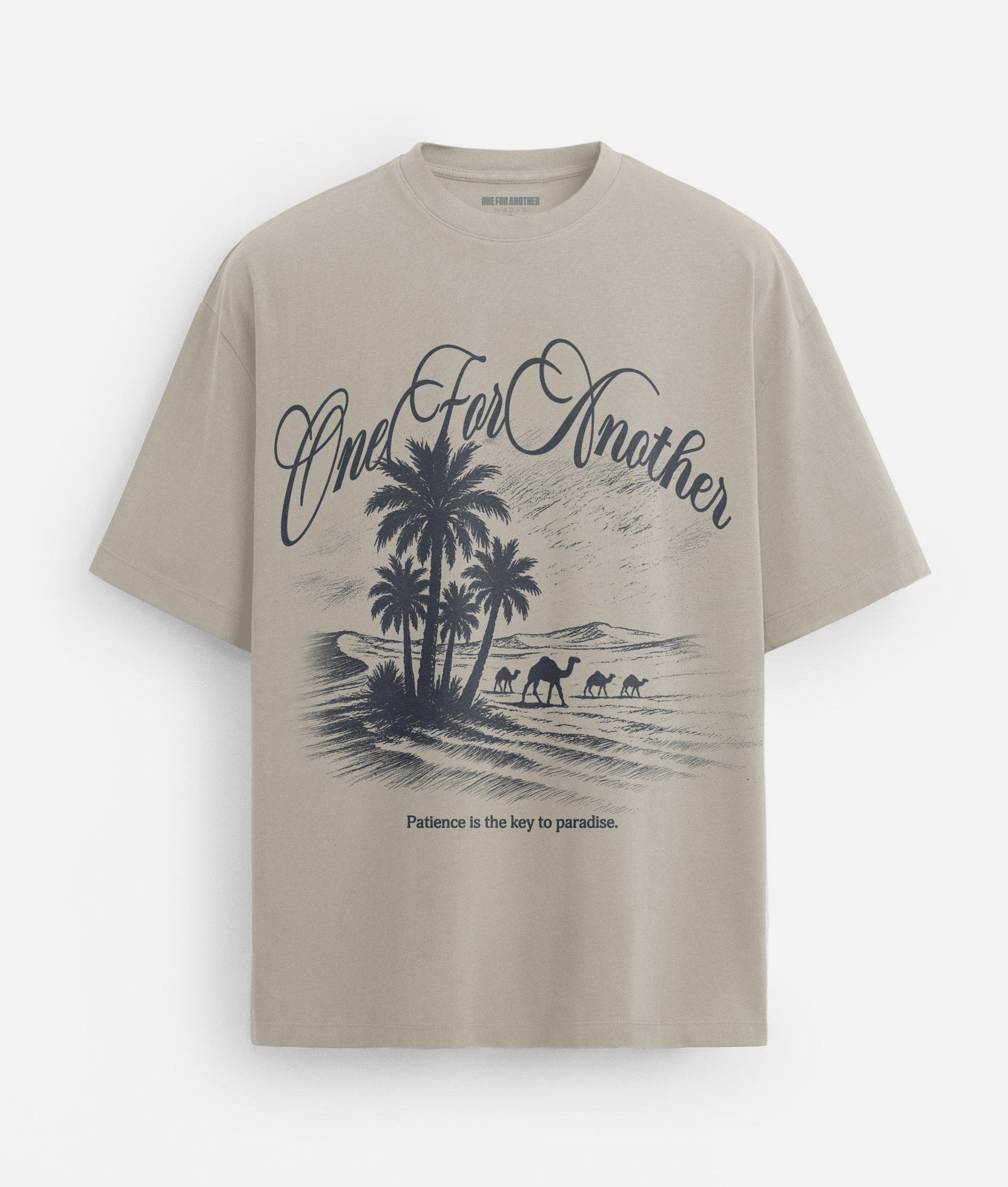 Patience Is The Key Oversized T-shirt