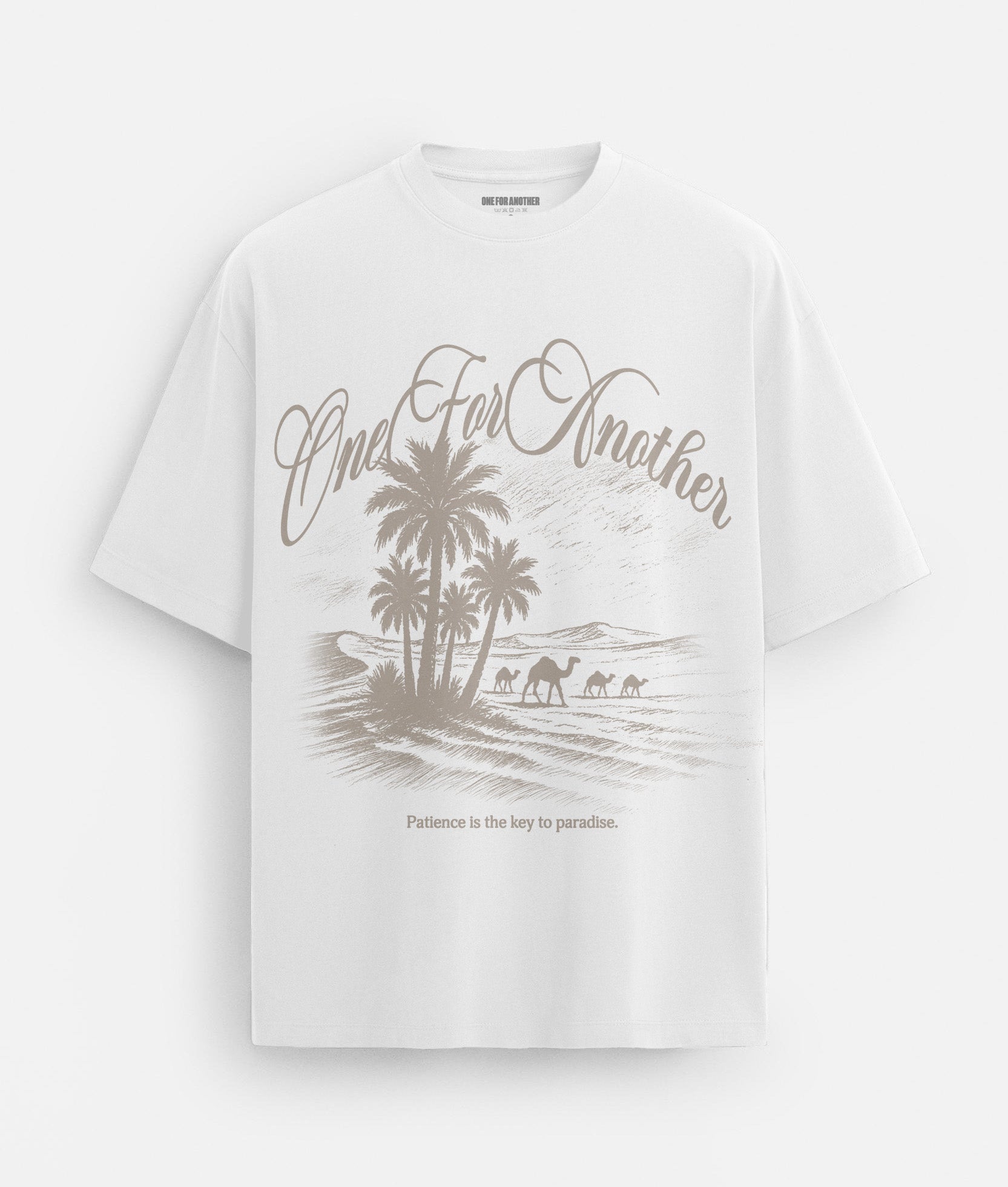 Patience Is The Key Oversized T-shirt
