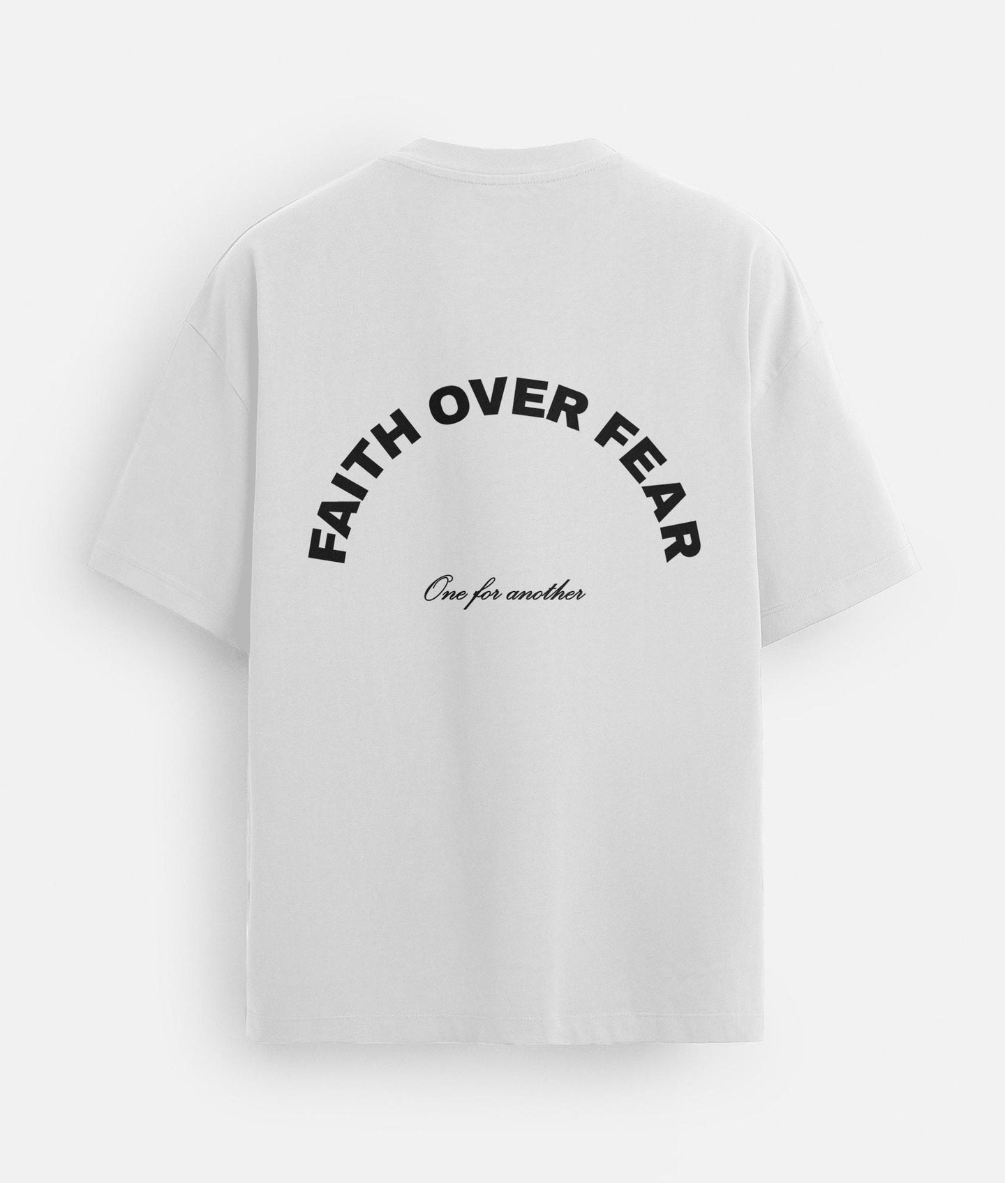 Faith Over Fear Oversized T-shirt