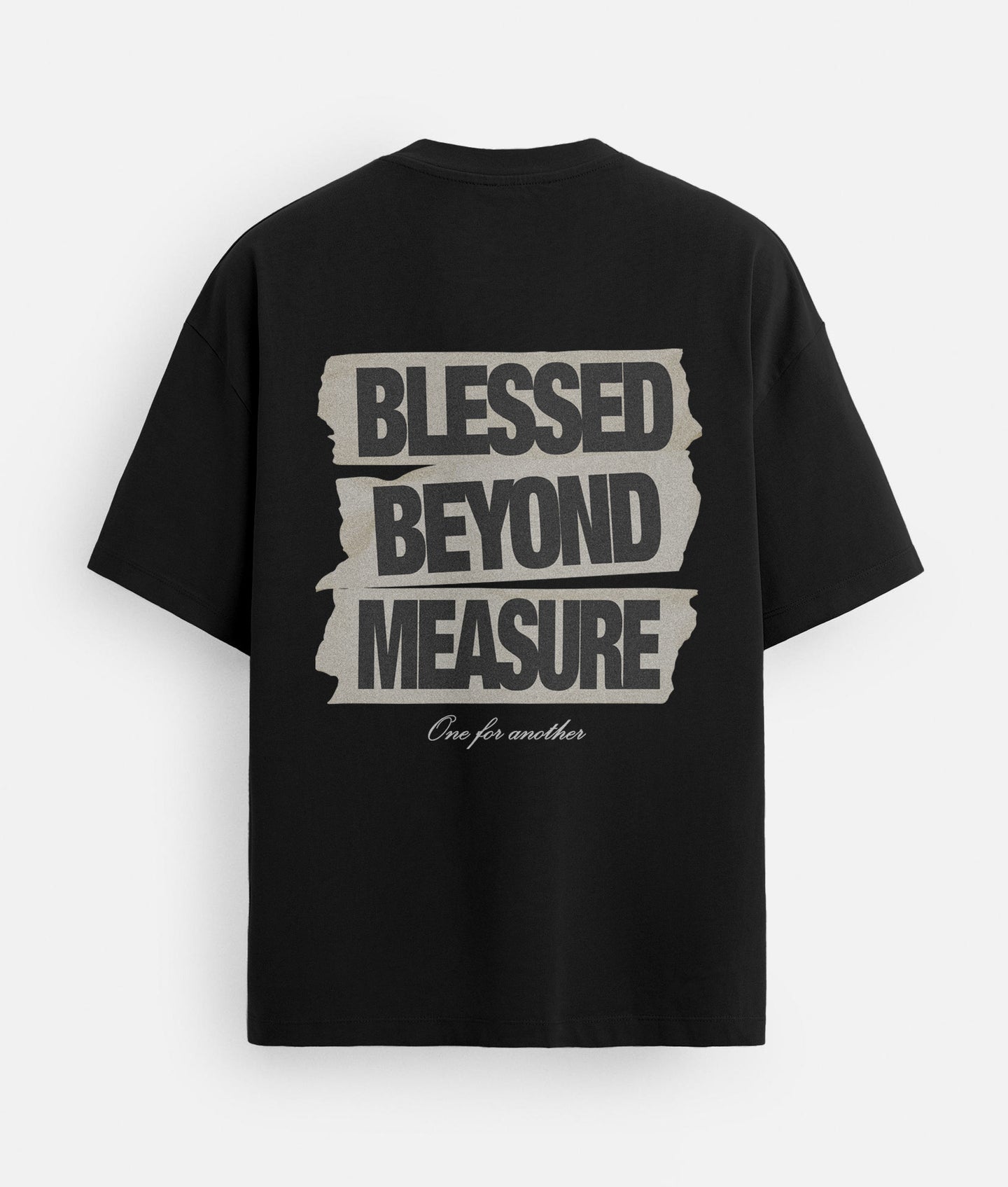 Blessed Beyond Measure Oversized T-shirt