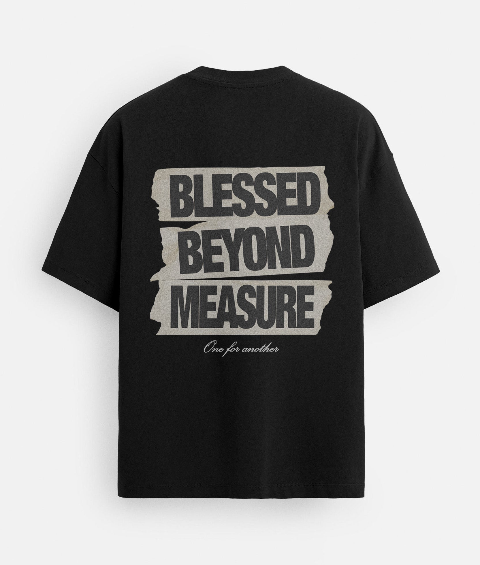 Blessed Beyond Measure Oversized T-shirt