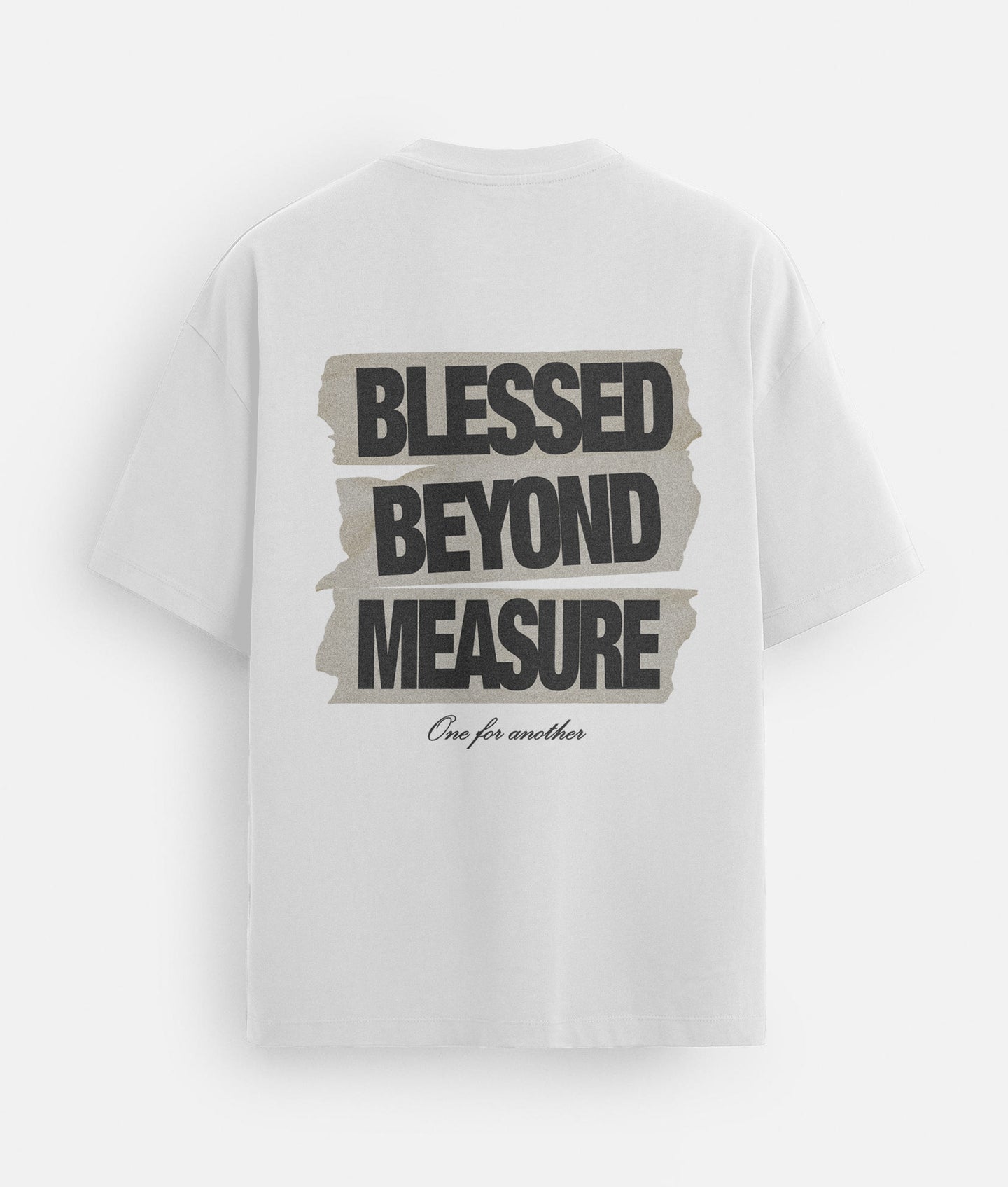 Blessed Beyond Measure Oversized T-shirt