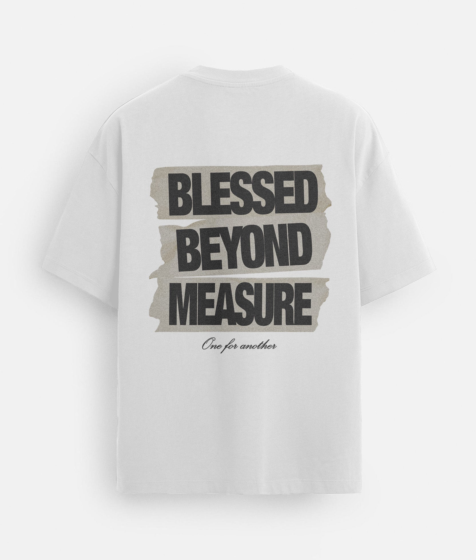 Blessed Beyond Measure Oversized T-shirt