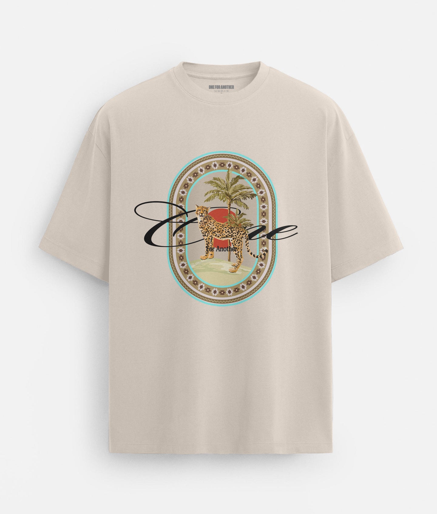 Desert Cheetah Oversized T-shirt