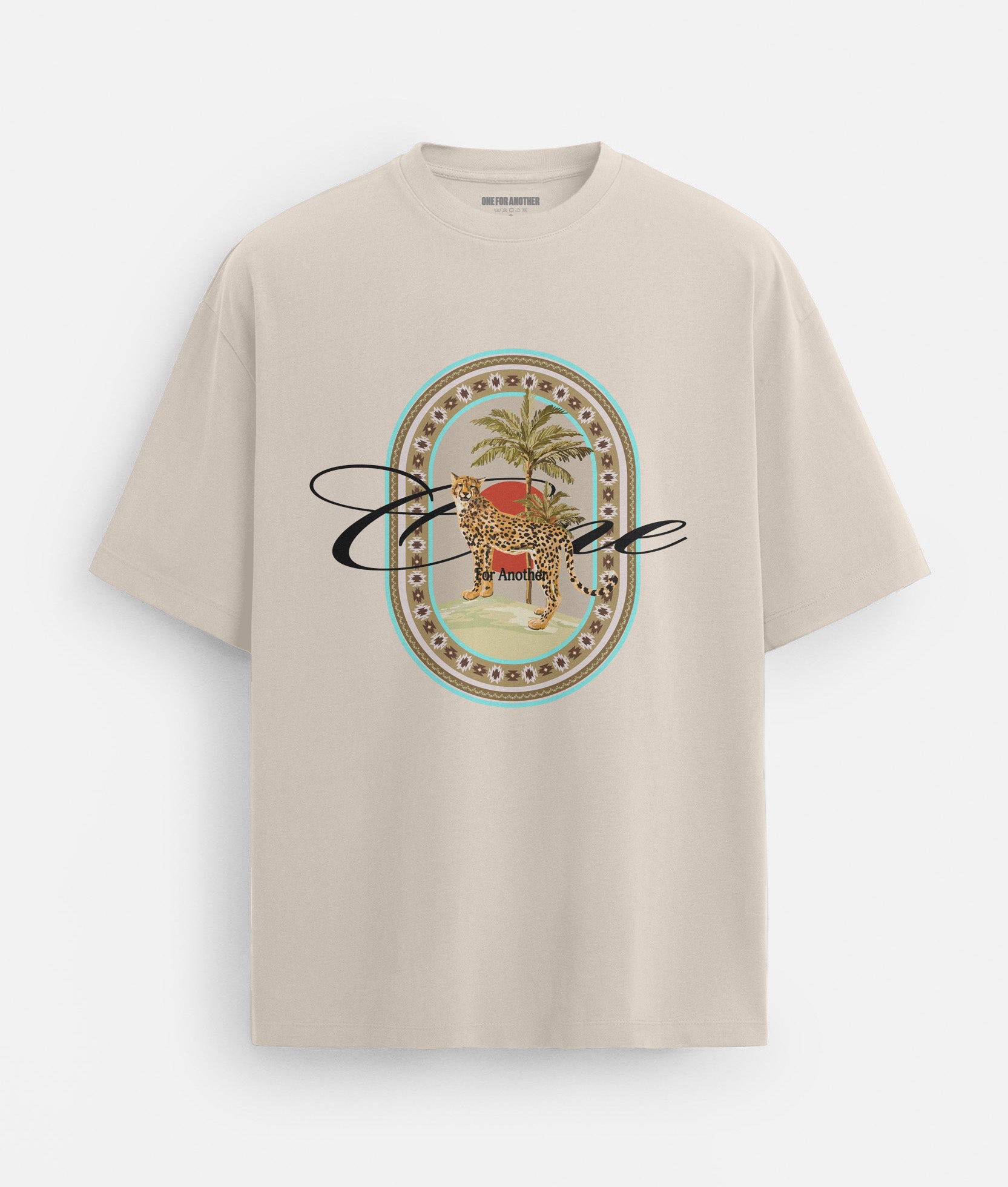 Desert Cheetah Oversized T-shirt