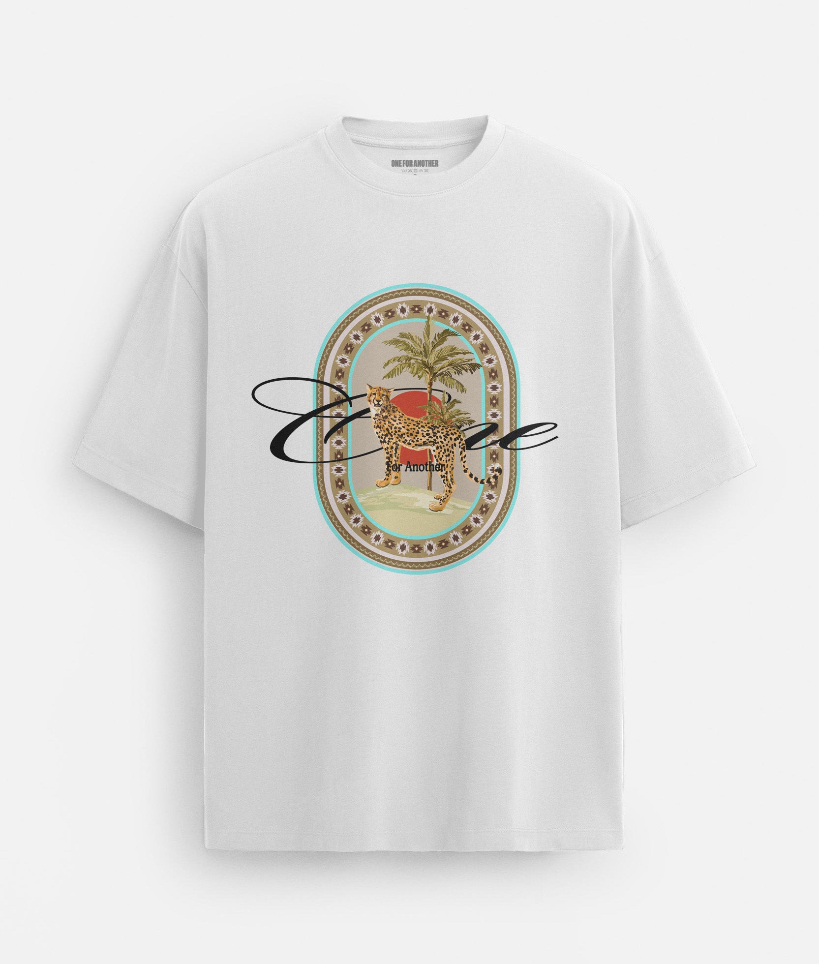 Desert Cheetah Oversized T-shirt