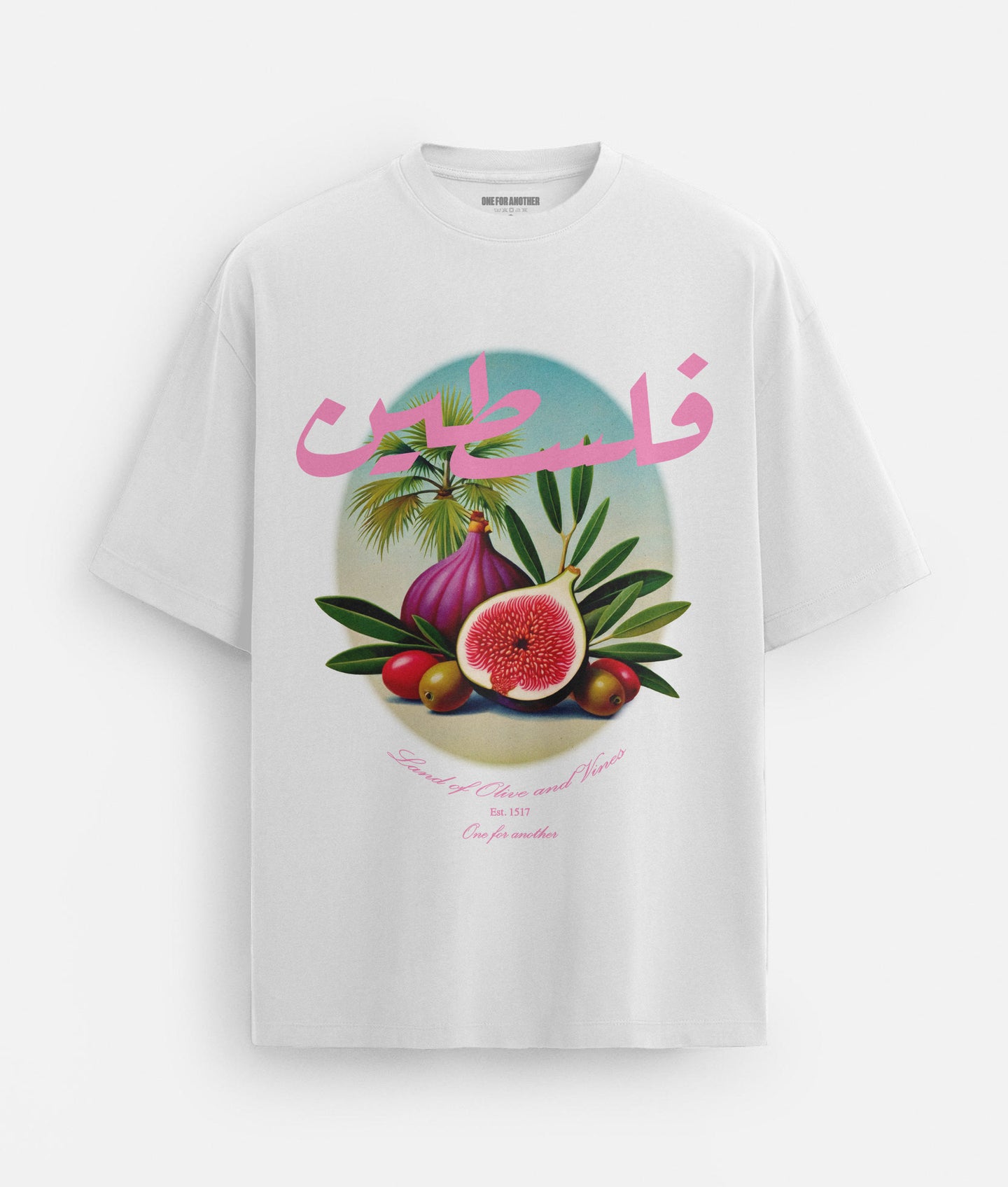 Palestine Land of Olives Oversized T-shirt