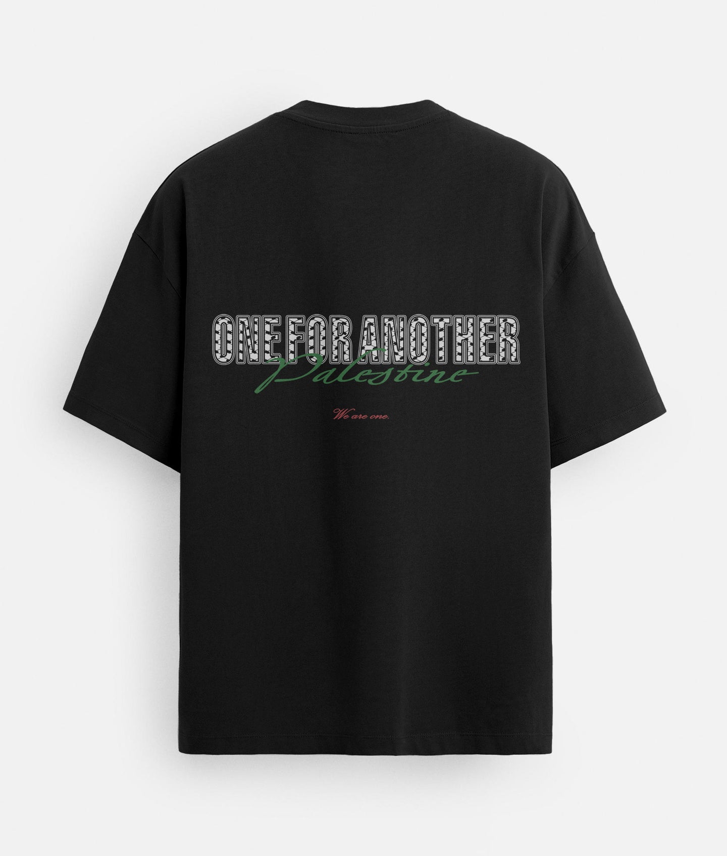 Palestine Script Oversized T-shirt