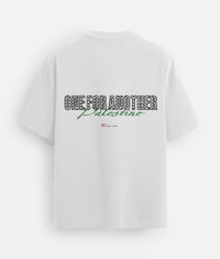Palestine Script Oversized T-shirt
