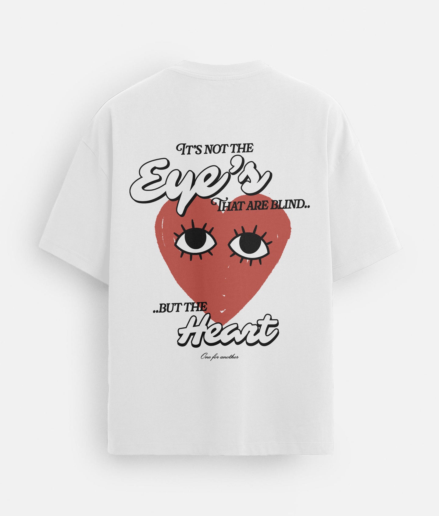Heart Is Blind Oversized T-shirt