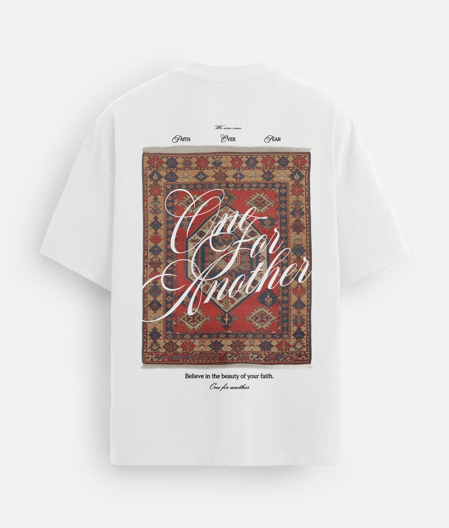 Beauty Of Your Faith Oversized T-shirt