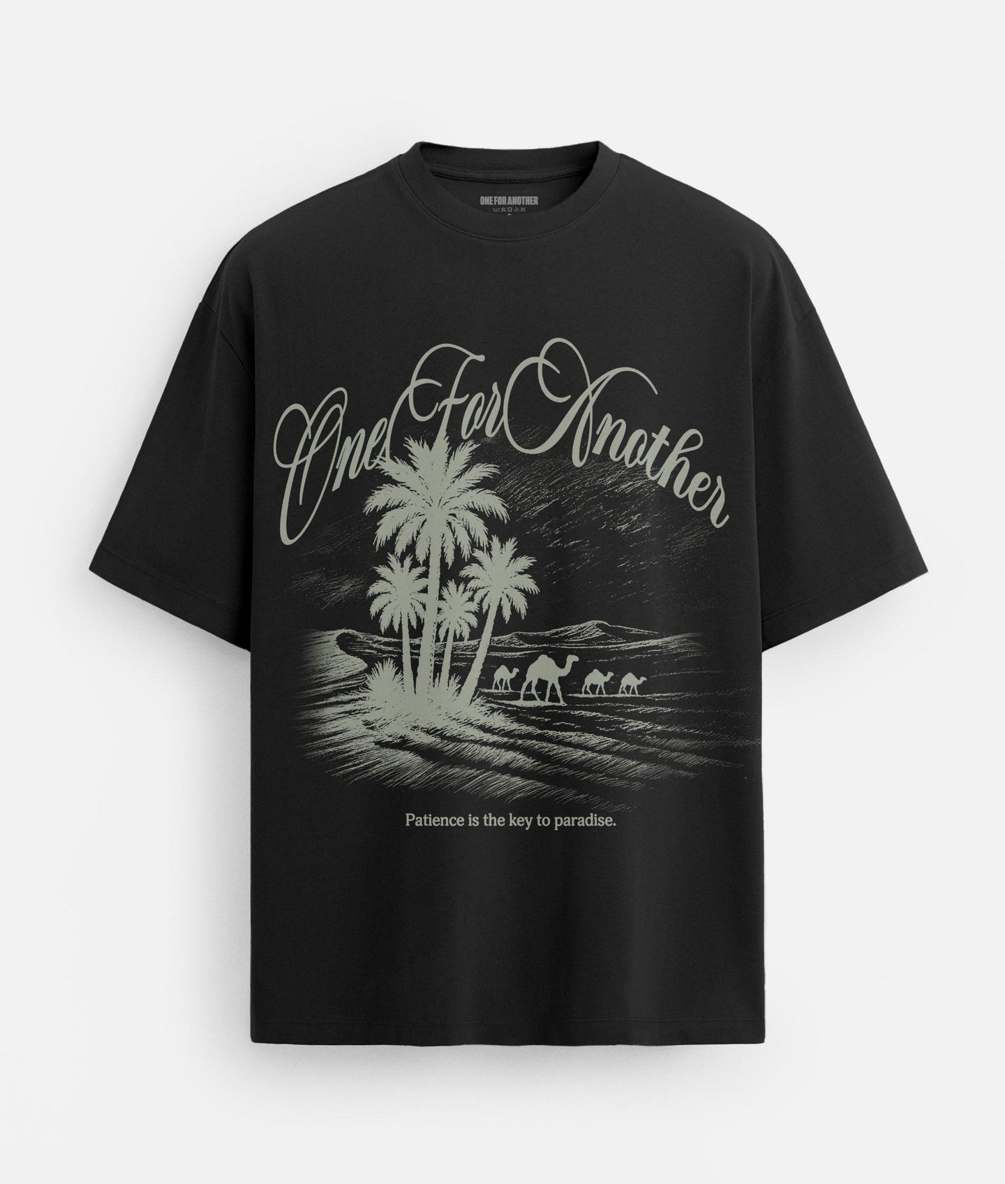 Patience Is The Key Oversized T-shirt