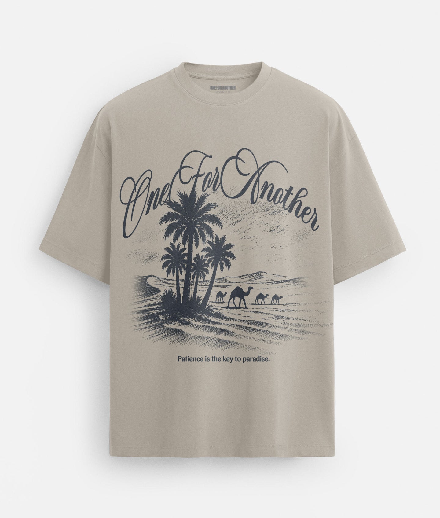 Patience Is The Key Oversized T-shirt