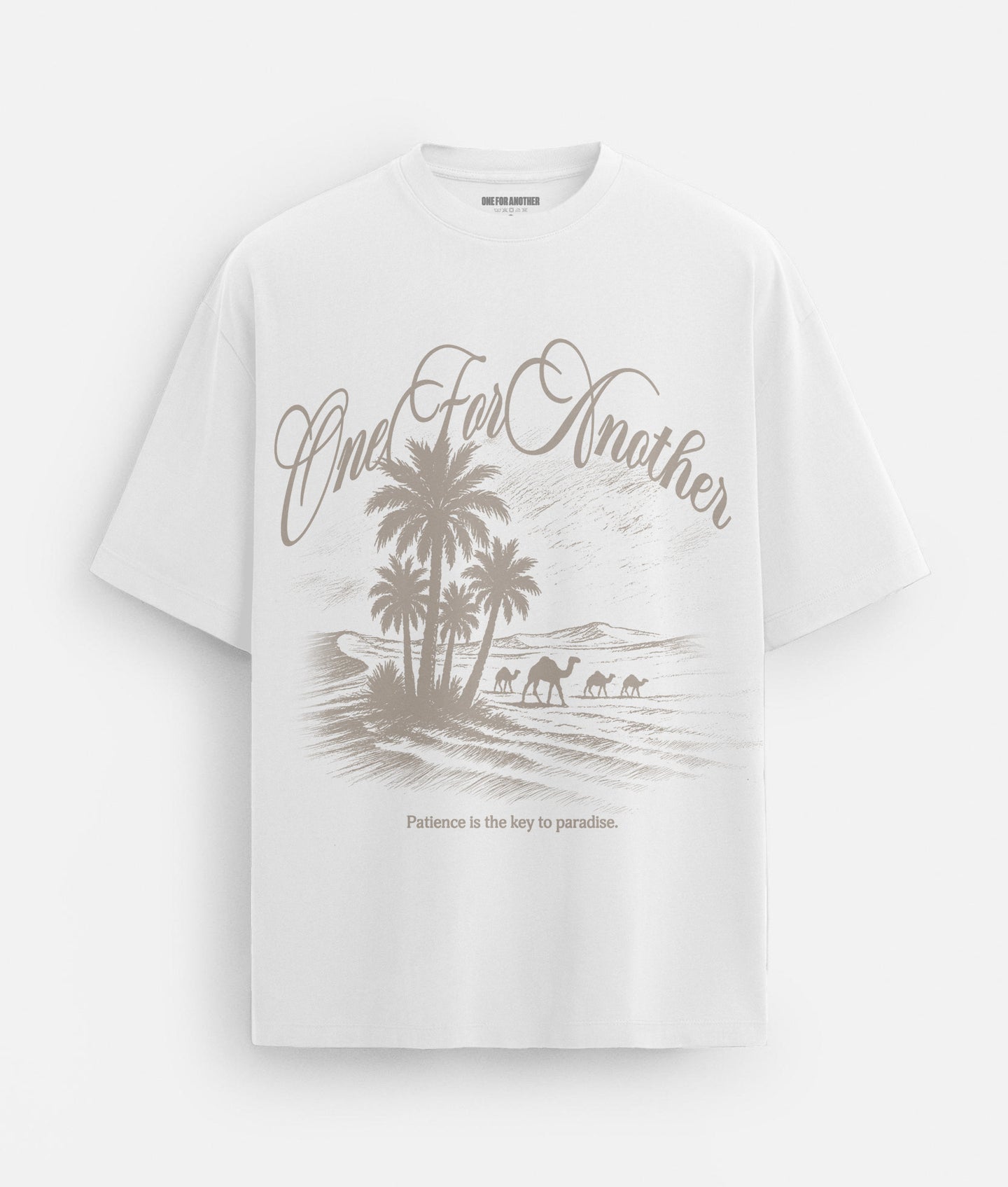 Patience Is The Key Oversized T-shirt