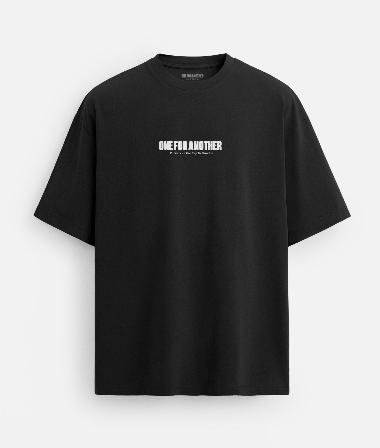 Patience Is The Key To Paradise Oversized T-shirt