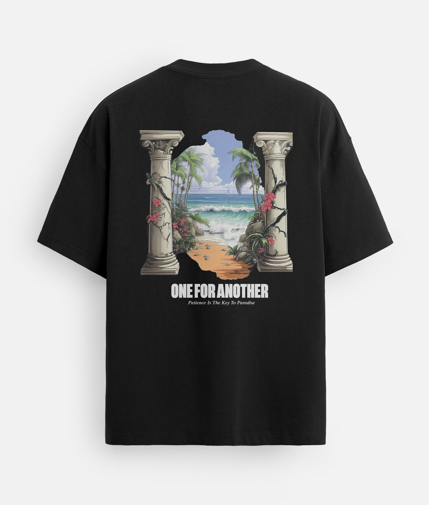 Patience Is The Key To Paradise Oversized T-shirt